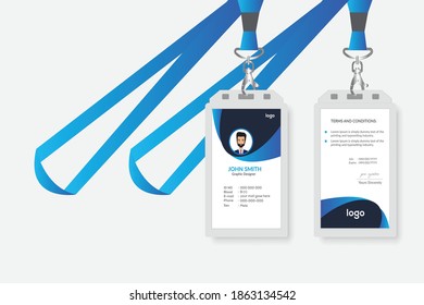 Corporate Id card design template