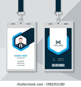 Corporate ID Card Design Template EPS 10