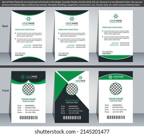 Corporate ID Card Design Template