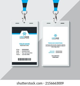 Corporate ID Card Design Template