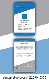 Corporate ID Card Design Template  