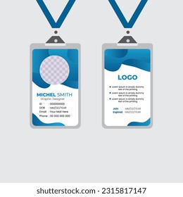 Corporate ID Card Design Template