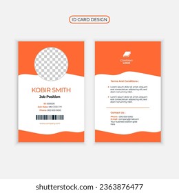 Corporate ID Card Design Template