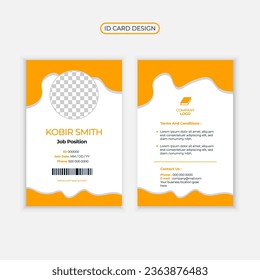 Corporate ID Card Design Template
