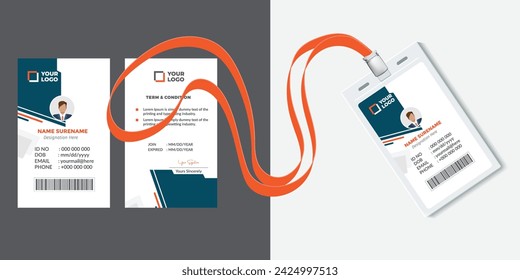 Corporate ID Card Design Template