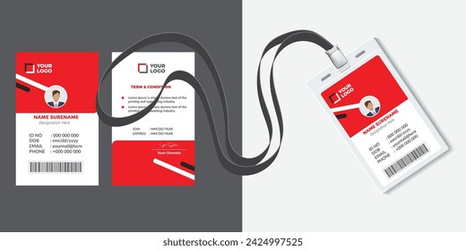 Corporate ID Card Design Template