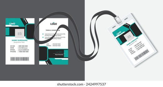 Corporate ID Card Design Template