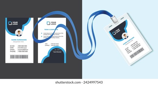 Corporate ID Card Design Template