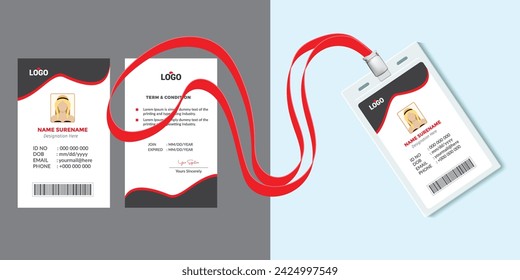 Corporate ID Card Design Template