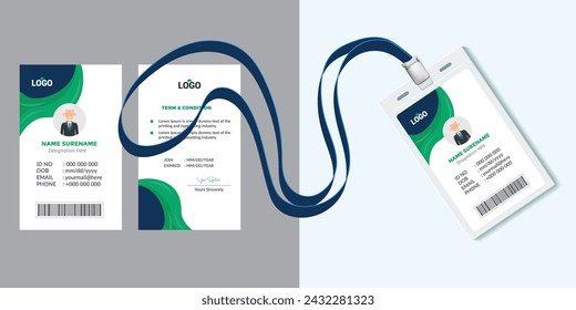 Corporate ID Card Design Template