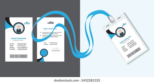 Corporate ID Card Design Template