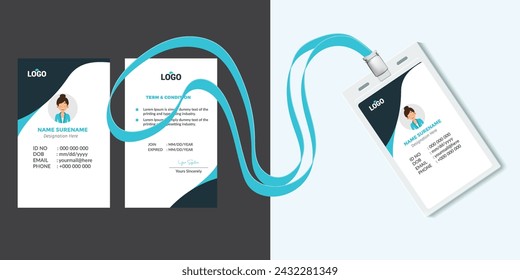 Corporate ID Card Design Template