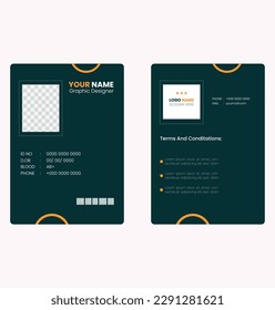 Corporate Id card design templet