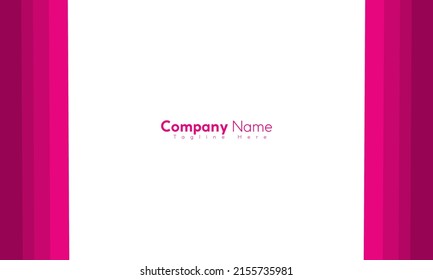corporate id card template background in wave and straight line great for, banner, poster etc