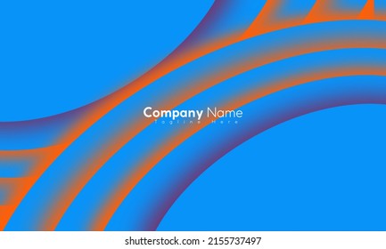 corporate id card template background in wave and straight line great for, banner, poster etc