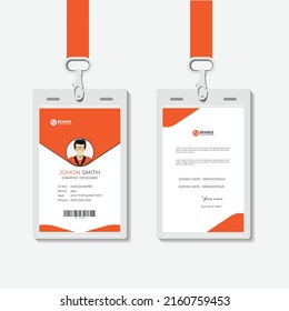 Diseño de plantillas de tarjetas de identificación corporativa