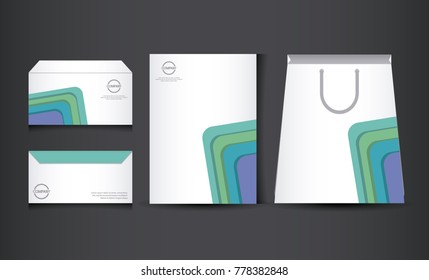 corporate identity branding template design