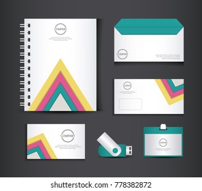 corporate identity branding template design