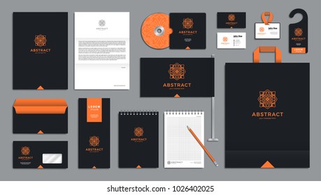 Corporate Identity Branding Template. Vector Company Style For Brandbook.