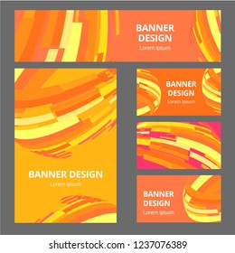 Corporate identity branding template. Vector stationery design with team community social Blue background. Business documentation