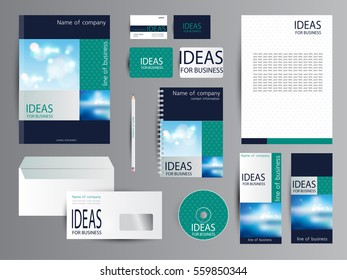 Corporate identity for business.