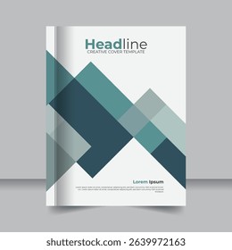 Corporate Identity and Business Cover Design for Brochures and Reports, Professional Business Flyer, Brochure and Annual Report Layout Template
