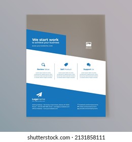 Corporate Identity Business Flyer for startup branding