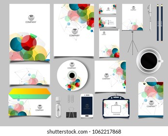 Corporate identity business set