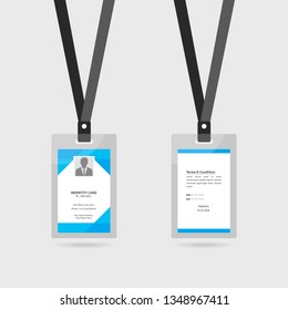 Corporate identity card, ID, Sector For office stuff - Vector