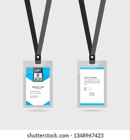 Corporate identity card, ID, Sector For office stuff - Vector