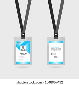 Corporate identity card, ID, Sector For office stuff - Vector