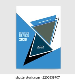 Corporate identity cover business vector design, Flyer brochure advertising abstract background, Leaflet Modern poster magazine layout template, Annual report for presentation.