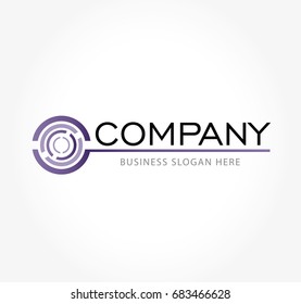  Corporate identity. Design elements. Abstract Vector Logo Design Template.