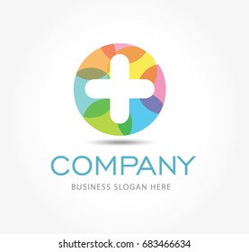  Corporate identity. Design elements. Abstract Vector Logo Design Template.