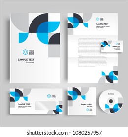 Corporate identity design template