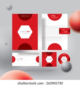 corporate identity design template