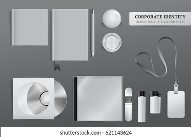 Corporate identity design template 