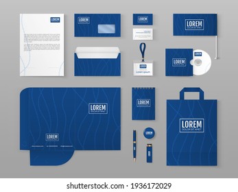 Corporate Identity Design. Vector Illustration