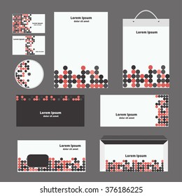 Corporate identity design. Vector illustration.