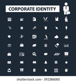 iconos de identidad corporativa
