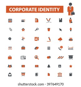 corporate identity icons
