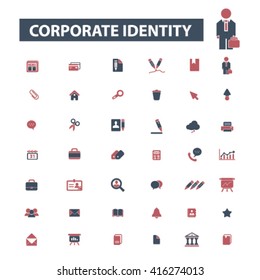 corporate identity icons
