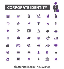 corporate identity icons
