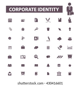 corporate identity icons
