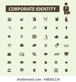 iconos de identidad corporativa