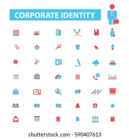iconos de identidad corporativa