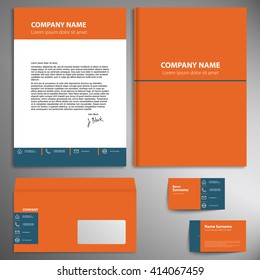 Corporate identity kit or business kit for your business.