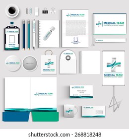 Corporate Identity Logo Medicine