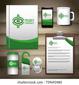 Corporate identity mock up