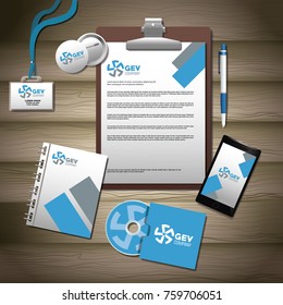 Corporate identity mock up